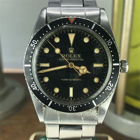 rolex turn o graph submariner restored dial value|Rolex Turn.